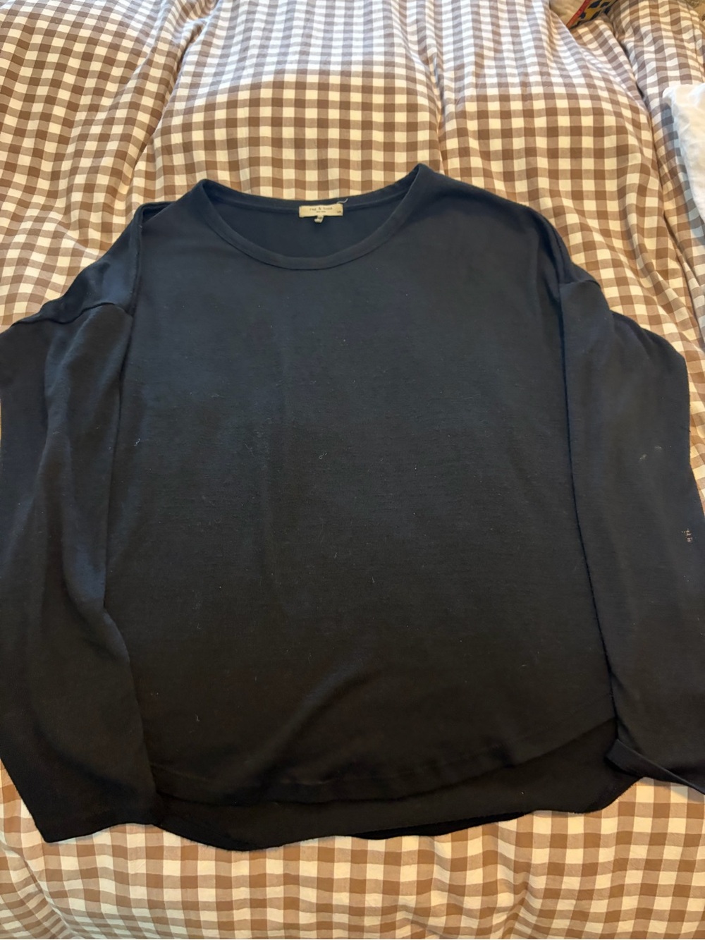 rag & bone Women’s Crewneck Sweater in Black